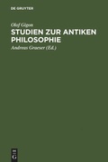 Cover: Studien zur antiken Philosophie - De Gruyter