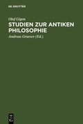 Cover: Studien zur antiken Philosophie - De Gruyter