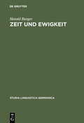 Cover: Zeit und Ewigkeit - De Gruyter