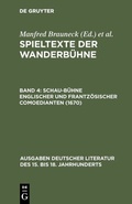 Cover: Schau-B&uuml;hne englischer und frantz&ouml;sischer Comoedianten (1670) - De Gruyter