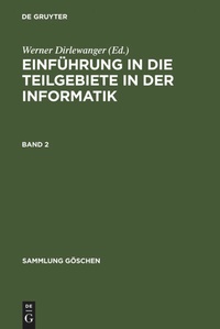Enlarge image Cover: Einführung in die Teilgebiete der Informatik. Band 2 - De Gruyter