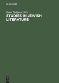 Cover: Studies in Jewish literature - De Gruyter
