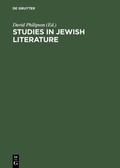 Cover: Studies in Jewish literature - De Gruyter