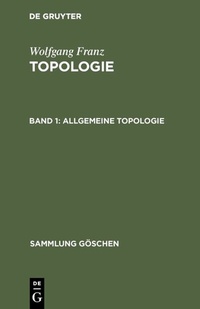 Abbildung von: Allgemeine Topologie - De Gruyter
