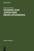 Cover: Studien zum j&uuml;dischen Neuplatonismus - De Gruyter