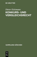Cover: Konkurs- und Vergleichsrecht - De Gruyter