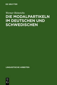 Abbildung von: Die Modalpartikeln im Deutschen und Schwedischen - De Gruyter
