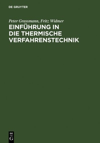 Abbildung von: Einführung in die thermische Verfahrenstechnik - De Gruyter