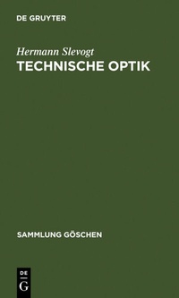 Abbildung von: Technische Optik - De Gruyter