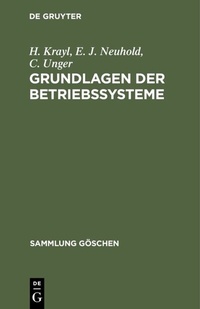 Abbildung von: Grundlagen der Betriebssysteme - De Gruyter
