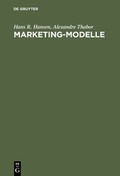 Cover: Marketing-Modelle - De Gruyter