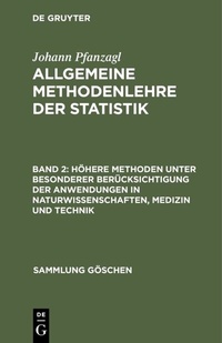 Abbildung von: Höhere Methoden unter besonderer Berücksichtigung der Anwendungen in Naturwissenschaften, Medizin und Technik - De Gruyter