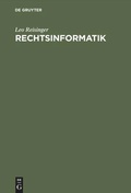 Cover: Rechtsinformatik - De Gruyter