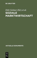 Cover: Soziale Marktwirtschaft - De Gruyter