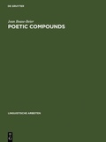 Cover: Poetic Compounds - De Gruyter