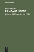 Cover: Rameau's Neffe - De Gruyter