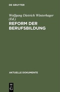 Cover: Reform der Berufsbildung - De Gruyter