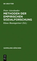 Cover: Methoden der empirischen Sozialforschung - De Gruyter