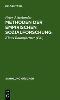 Cover: Methoden der empirischen Sozialforschung - De Gruyter