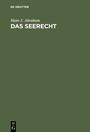 Cover: Das Seerecht - De Gruyter