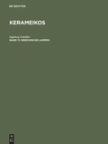 Cover: Griechische Lampen - De Gruyter