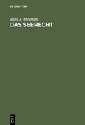 Cover: Das Seerecht - De Gruyter