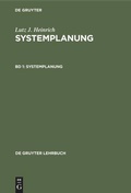 Cover: Systemplanung - De Gruyter