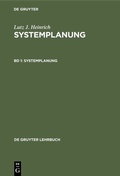 Cover: Systemplanung - De Gruyter