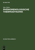 Bild: Ph&auml;nomenologische Thermodynamik - De Gruyter
