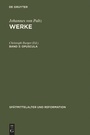 Cover: Johannes von Paltz: Werke / Opuscula - De Gruyter