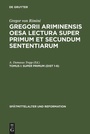 Cover: Super Primum (Dist 1-6) - De Gruyter
