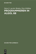 Cover: Programmieren in ALGOL 68 - De Gruyter