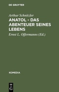 Cover: Anatol - Das Abenteuer seines Lebens - De Gruyter