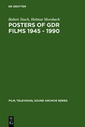Cover: Posters of GDR films 1945 - 1990 - De Gruyter Saur