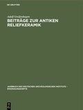 Bild: Beiträge zur antiken Reliefkeramik - De Gruyter