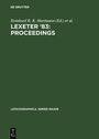 Cover: LEXeter '83: proceedings - De Gruyter