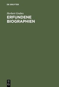 Cover: Erfundene Biographien - De Gruyter