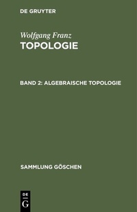 Abbildung von: Algebraische Topologie - De Gruyter