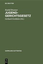 Cover: Jugendgerichtsgesetz - De Gruyter