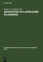Cover: Advances in language planning - De Gruyter Mouton