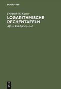 Bild: Logarithmische Rechentafeln - De Gruyter