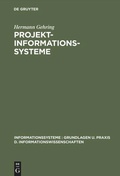 Cover: Projekt-Informationssysteme - De Gruyter