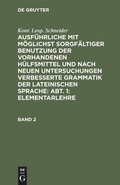 Cover: Elementarlehre - De Gruyter Mouton