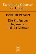 Cover: Die Stufen des Organischen und der Mensch - De Gruyter