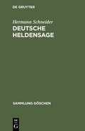 Cover: Deutsche Heldensage - De Gruyter