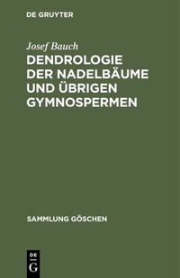 Bild: Dendrologie der Nadelbäume und übrigen Gymnospermen - De Gruyter