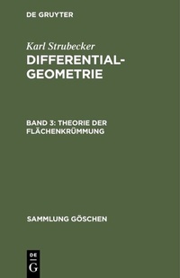 Abbildung von: Theorie der Flächenkrümmung - De Gruyter