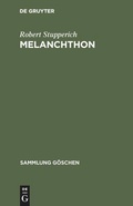 Cover: Melanchthon - De Gruyter