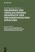 Cover: Vergleichende Syntax der indogermanische Sprachen, Teil 3 - De Gruyter Mouton