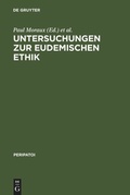 Cover: Untersuchungen zur Eudemischen Ethik - De Gruyter